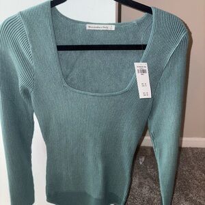 Abercrombie & Fitch Women's Green Sweater bodysuit